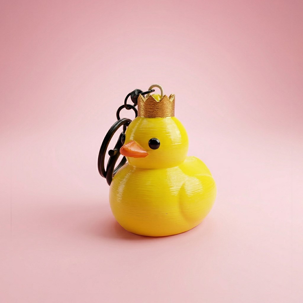 Mini Ördek Anahtarlık | King Duck