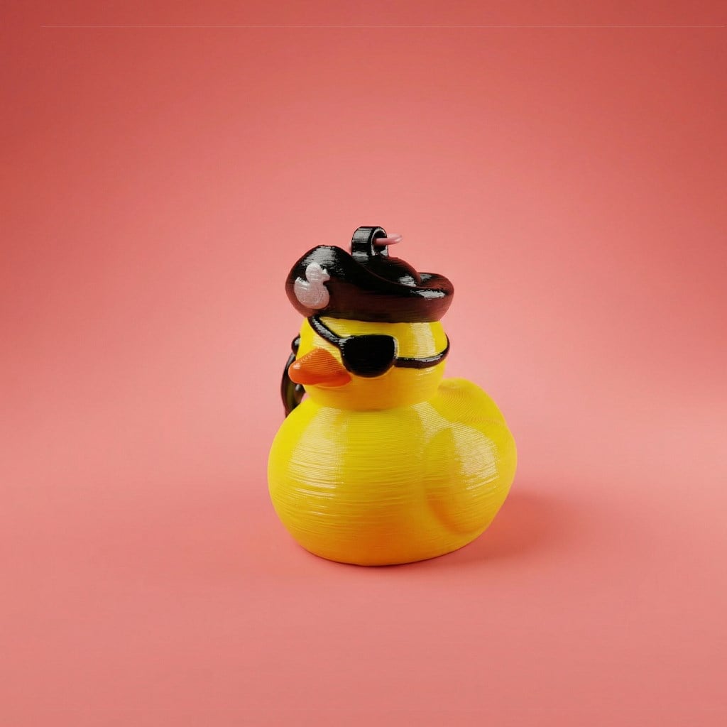 Mini Ördek Anahtarlık | Pirate Duck