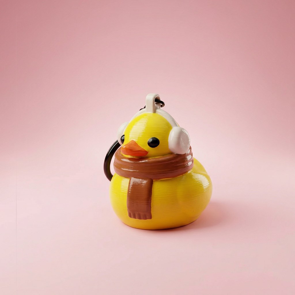 Mini Ördek Anahtarlık | Winter Duck