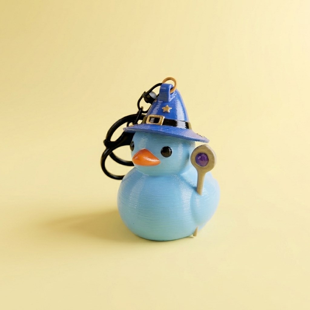 Mini Ördek Anahtarlık | Wizard Duck