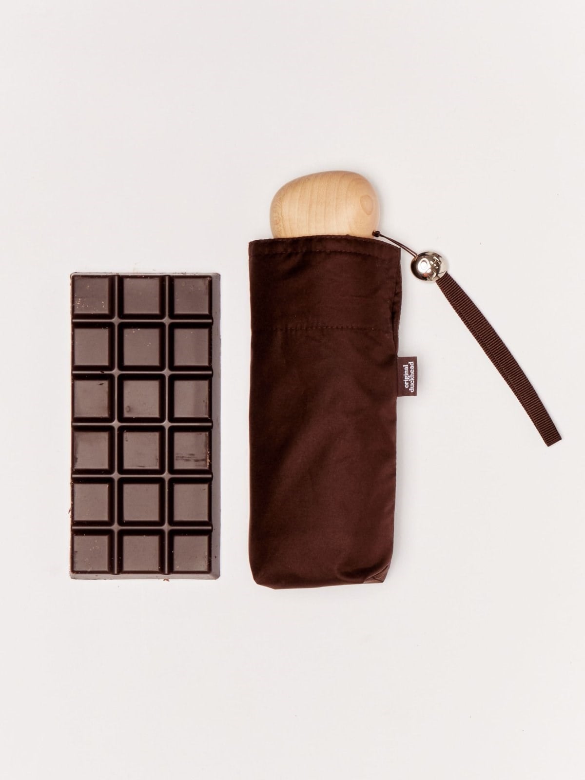 Original Duckhead The Mini ultra kompakt şemsiye - Espresso