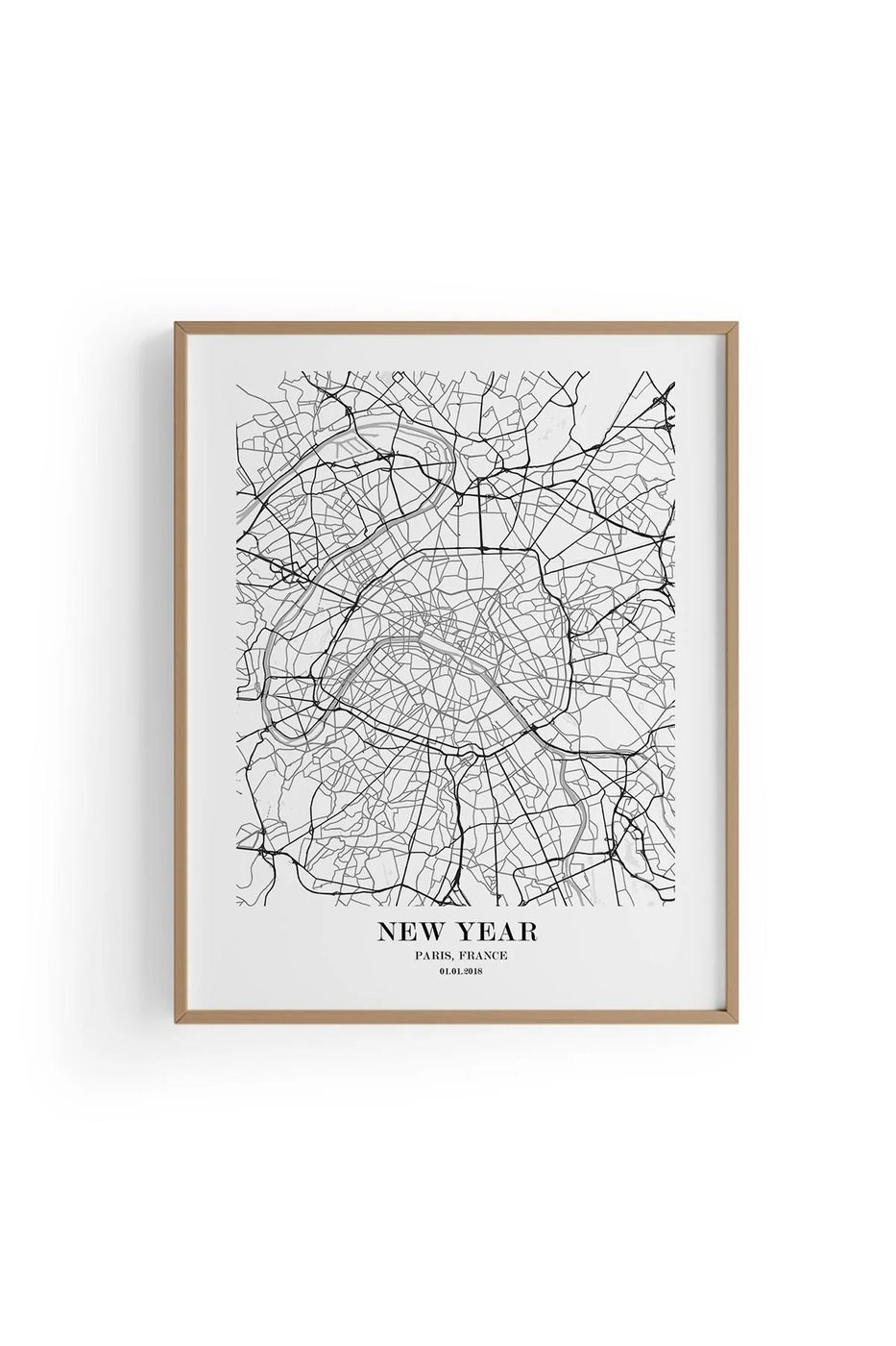 Paris City Map