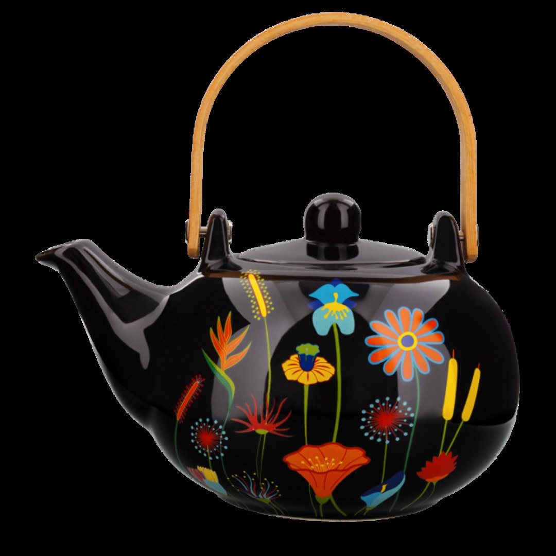 Pylones Japon Tarzı Çaydanlık / Demlik - Matinal Tea - Jardin Fleuri