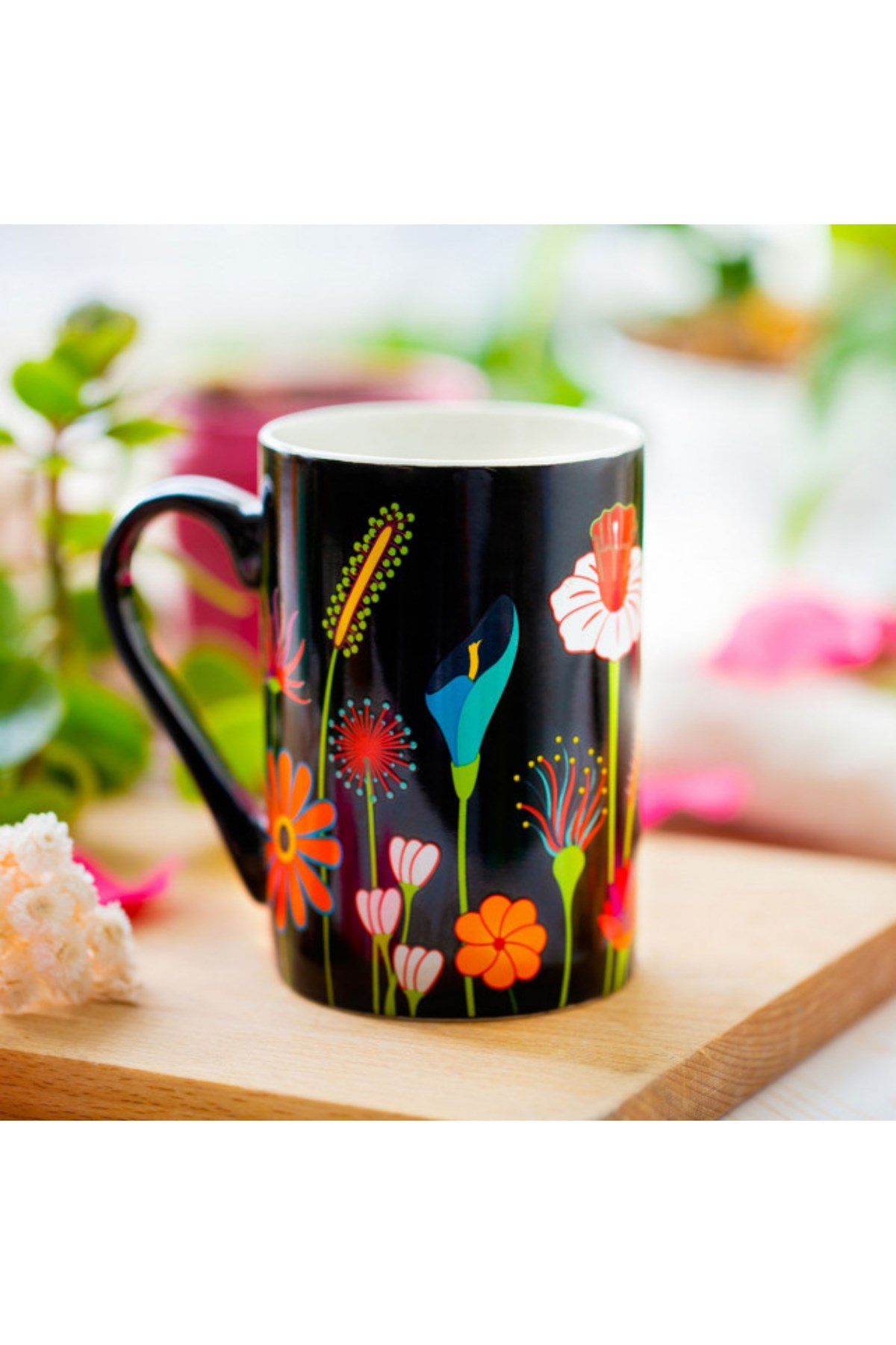 Pylones Kupa Bardak - Schluck Mug - Jardin Fleuri