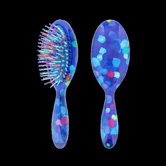 Pylones Saç Fırçası / Tarak | Küçük Ladypop - Blue Palette