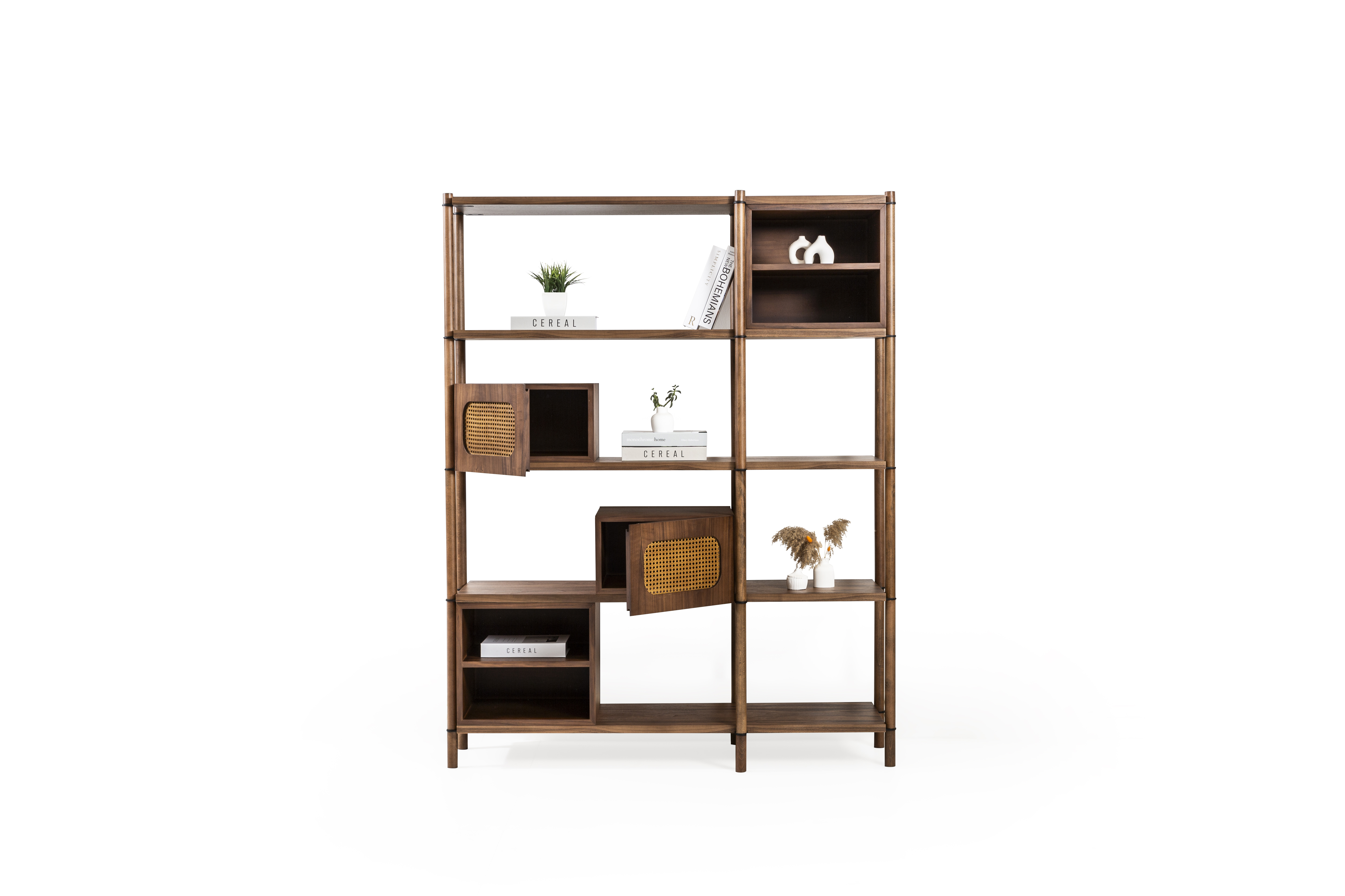 Rattan Modüler Kitaplık 