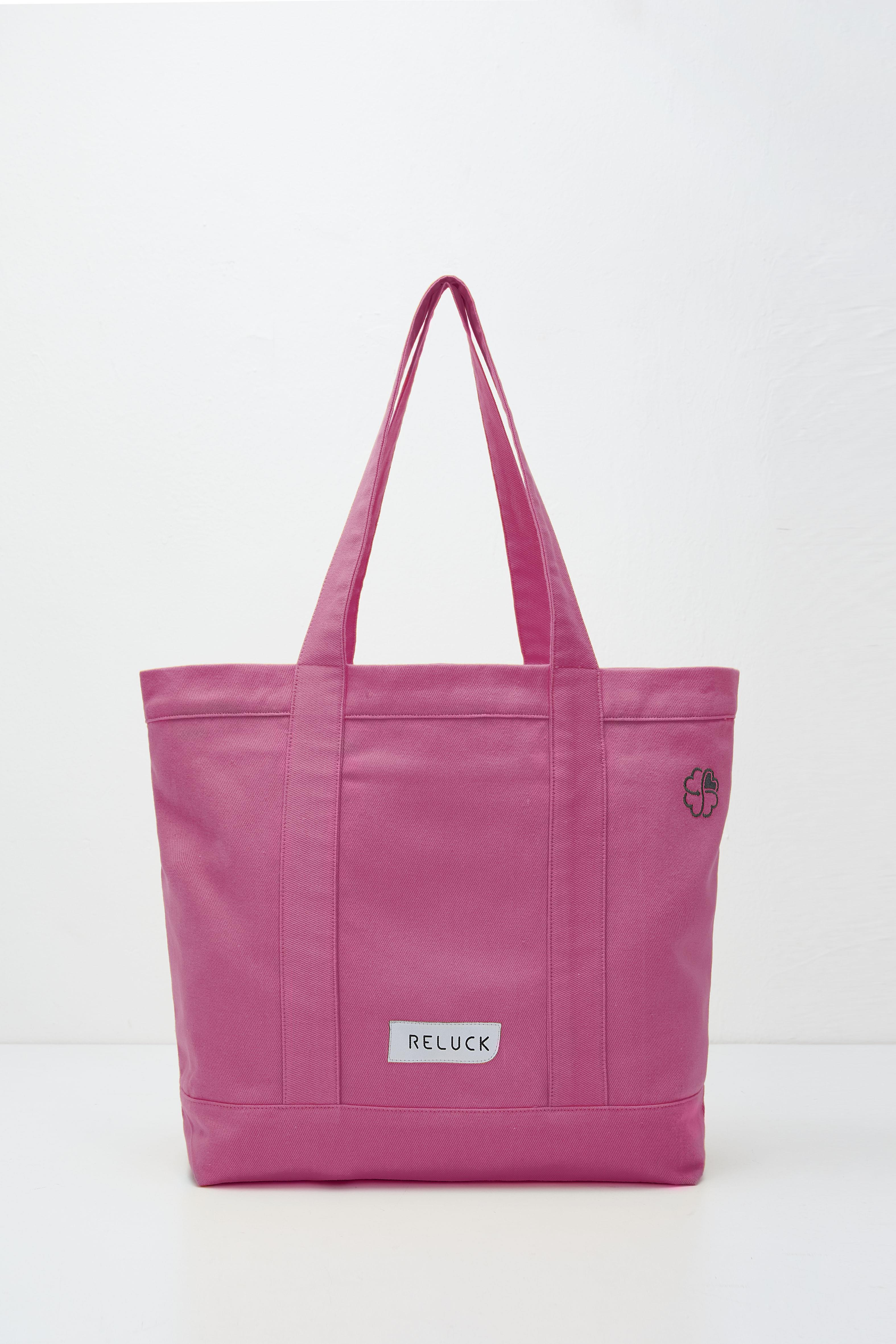 Recycled Daily Tote Bag - Pembe