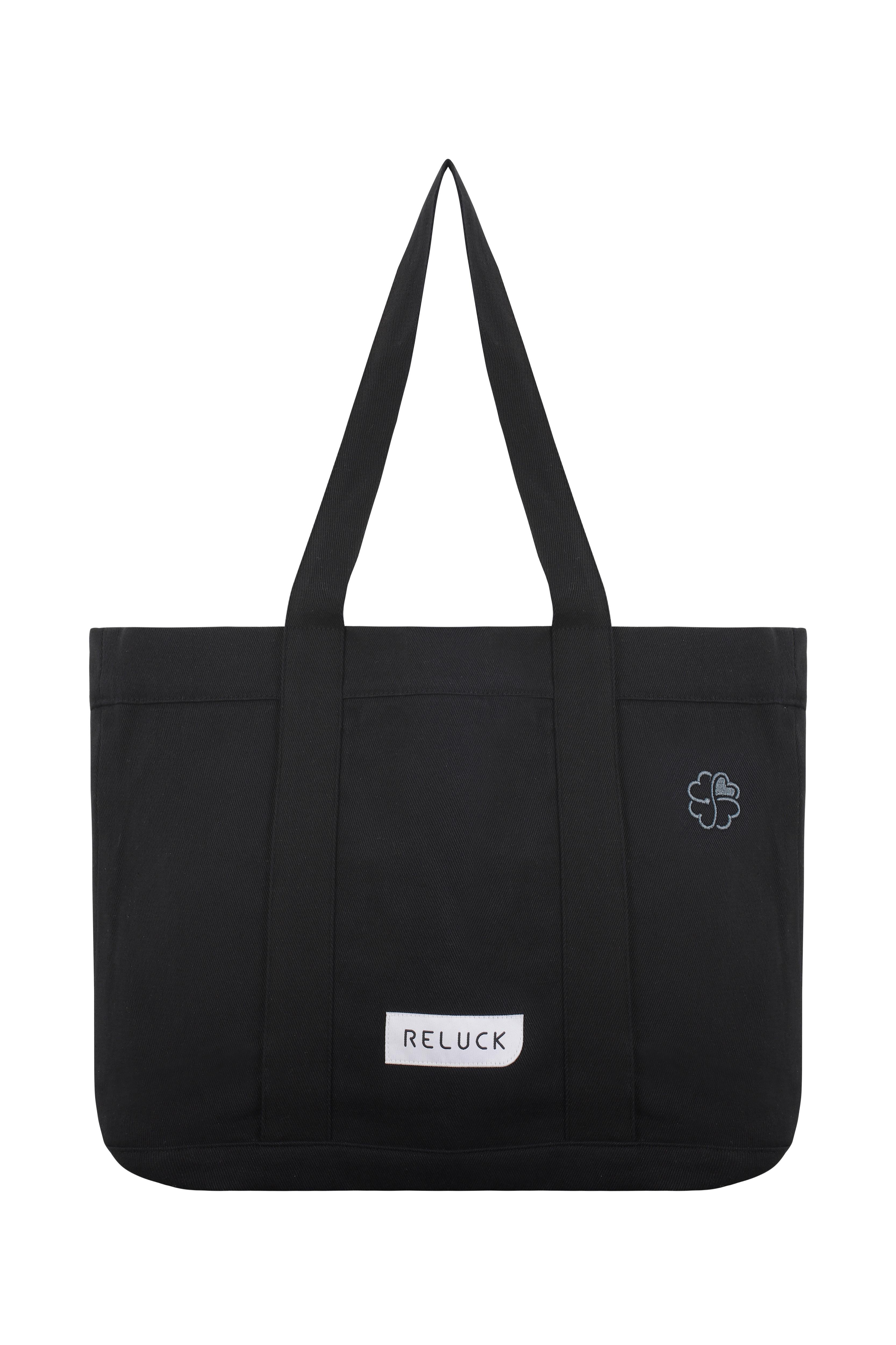 Recycled Daily Tote Bag - Siyah