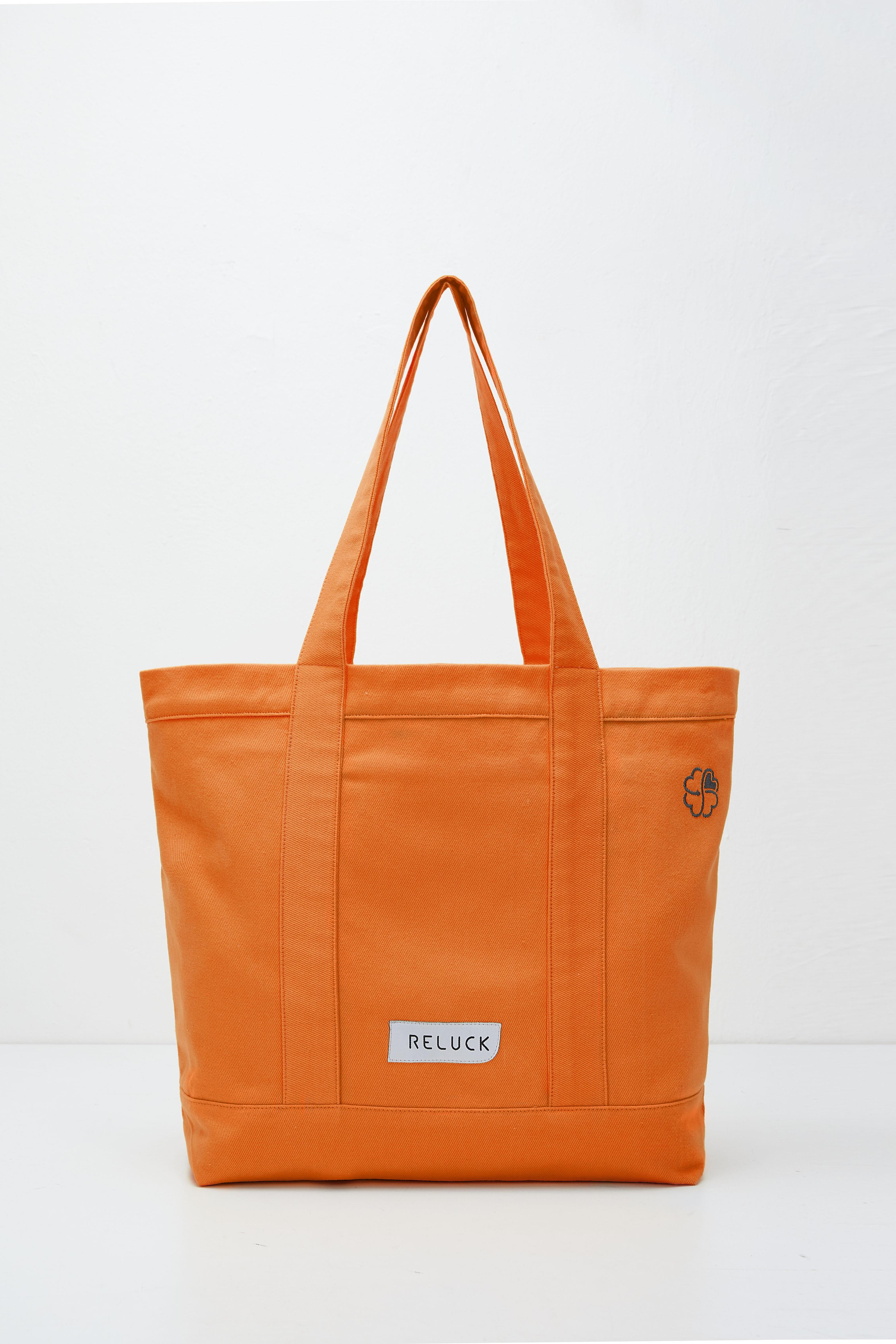 Recycled Daily Tote Bag - Turuncu
