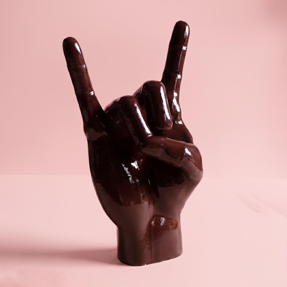 Rock El Figürü | Kahverengi