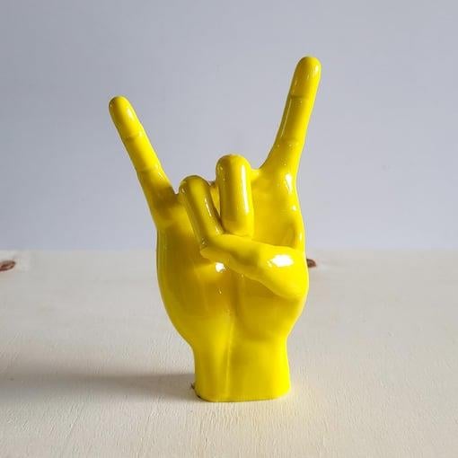 Rock El Figürü | Sarı