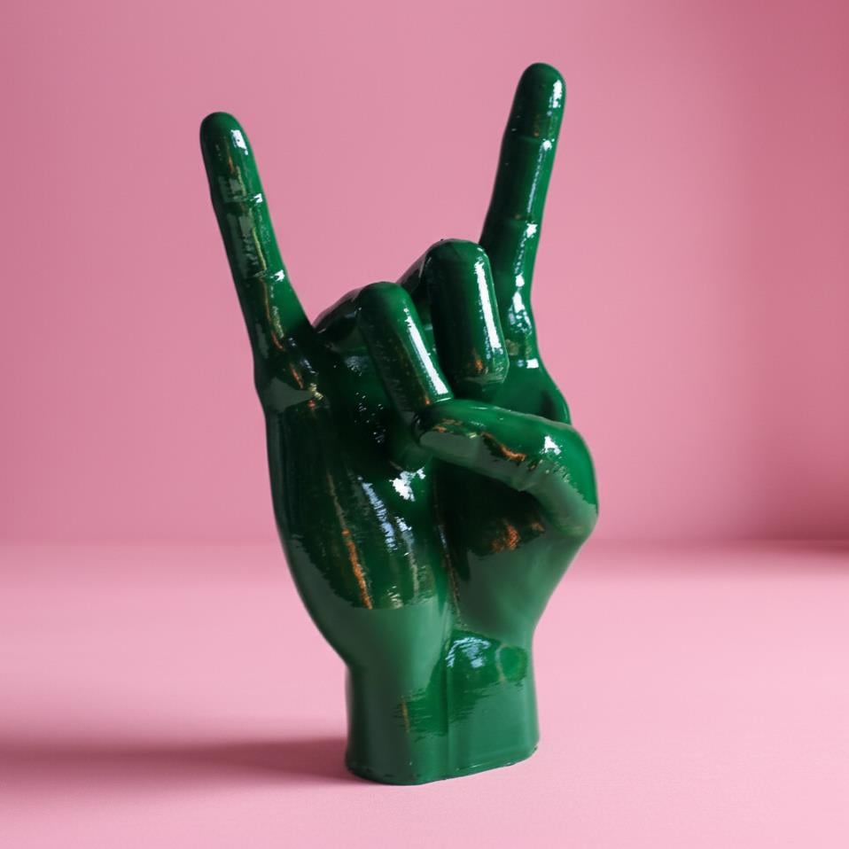 Rock El Figürü | Yeşil