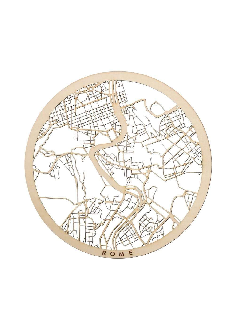 Roma Ahşap Şehir Haritası