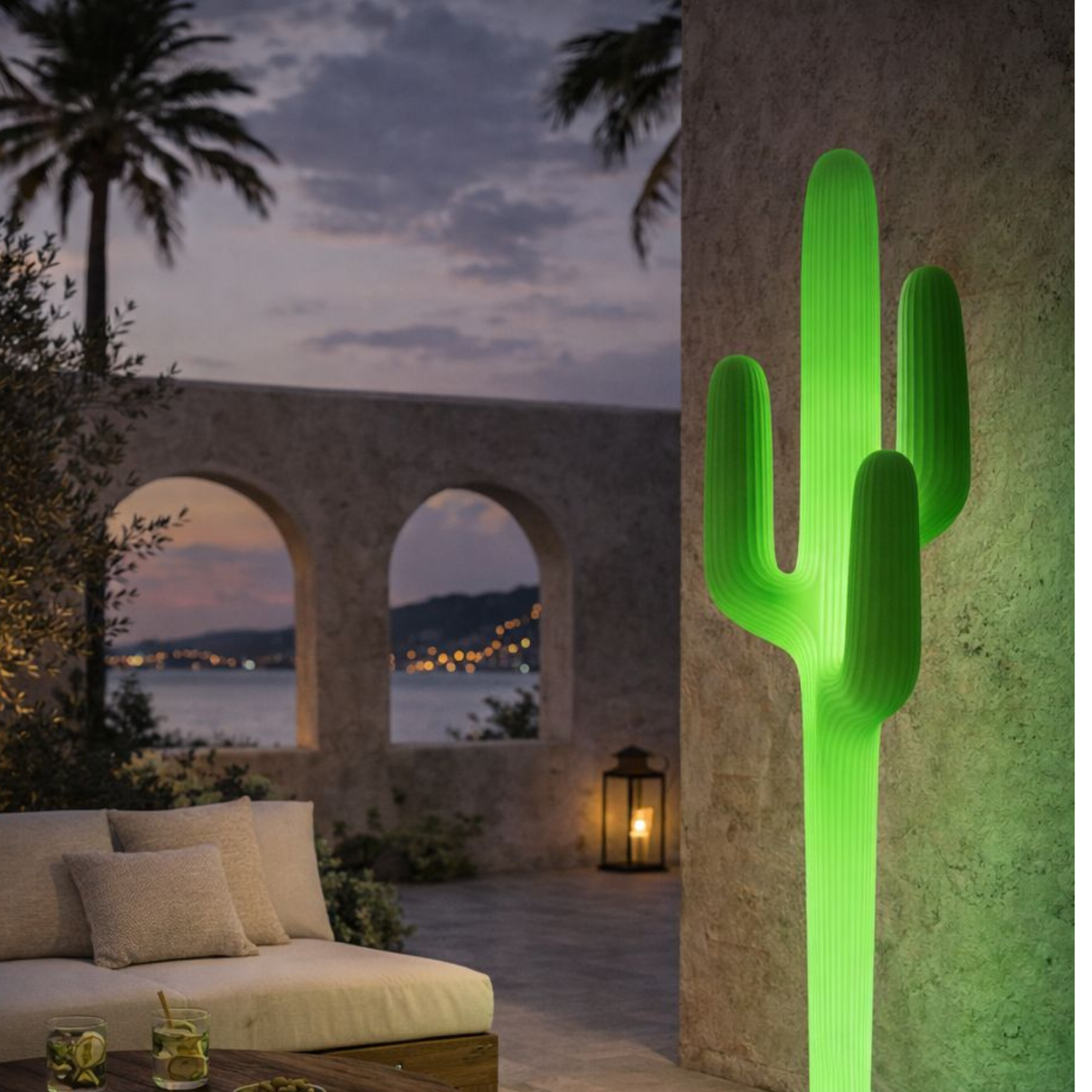 Saguaro195 Dekoratif Yer Aydınlatması