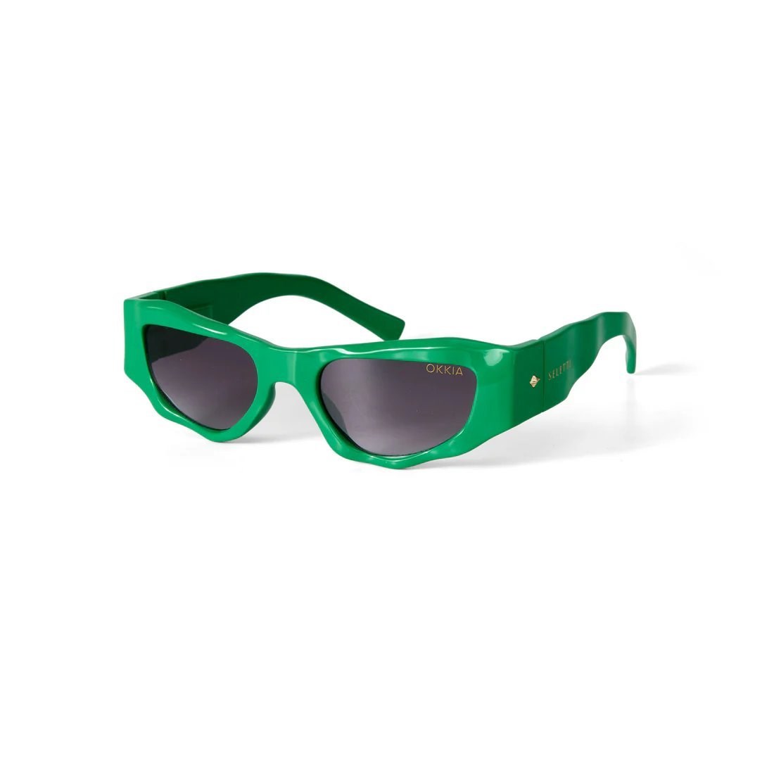 Seletti X Okkia Colorada Siyah Lens Güneş Gözlüğü