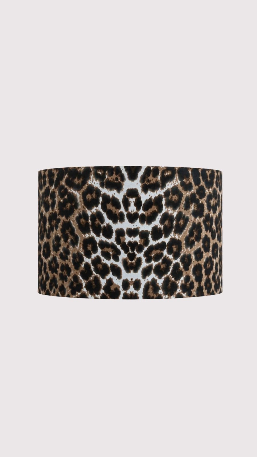 Silindir Leopar Desenli Şapka