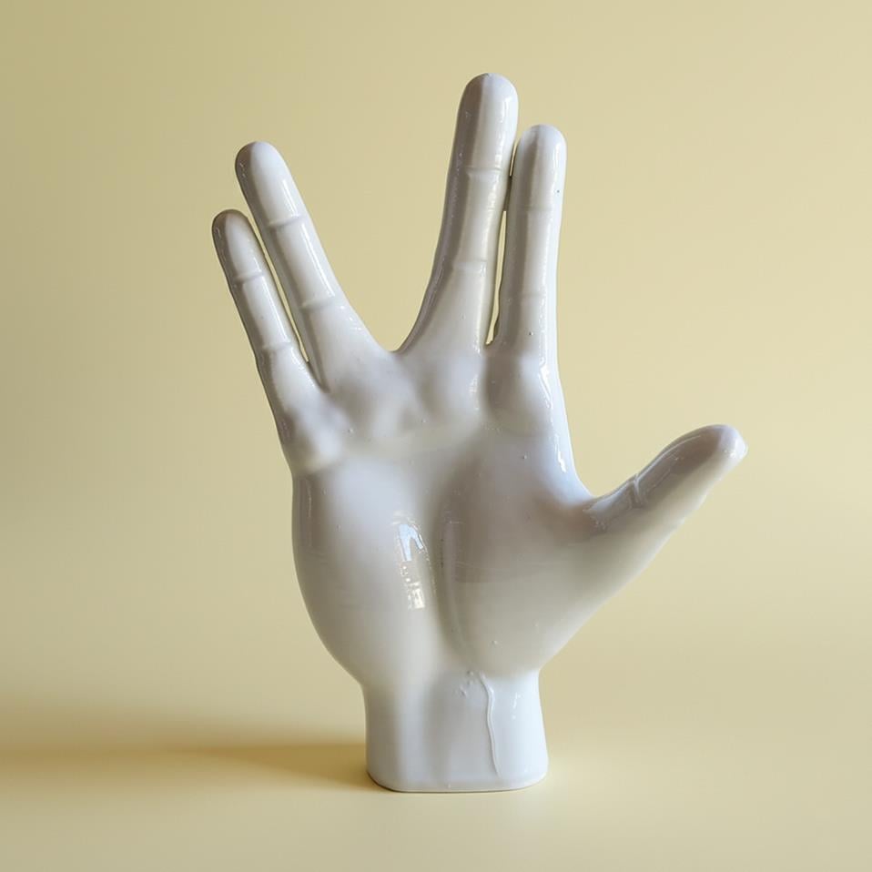 Spock El Figürü | Beyaz