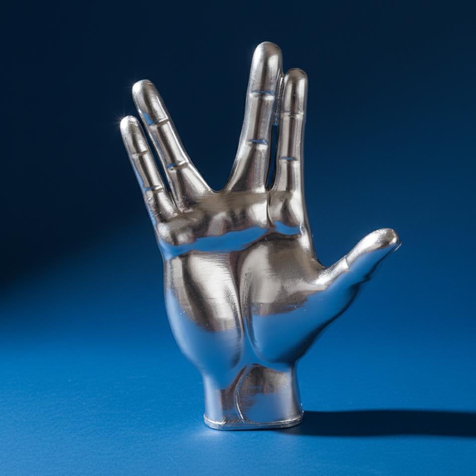 Spock El Figürü | Krom