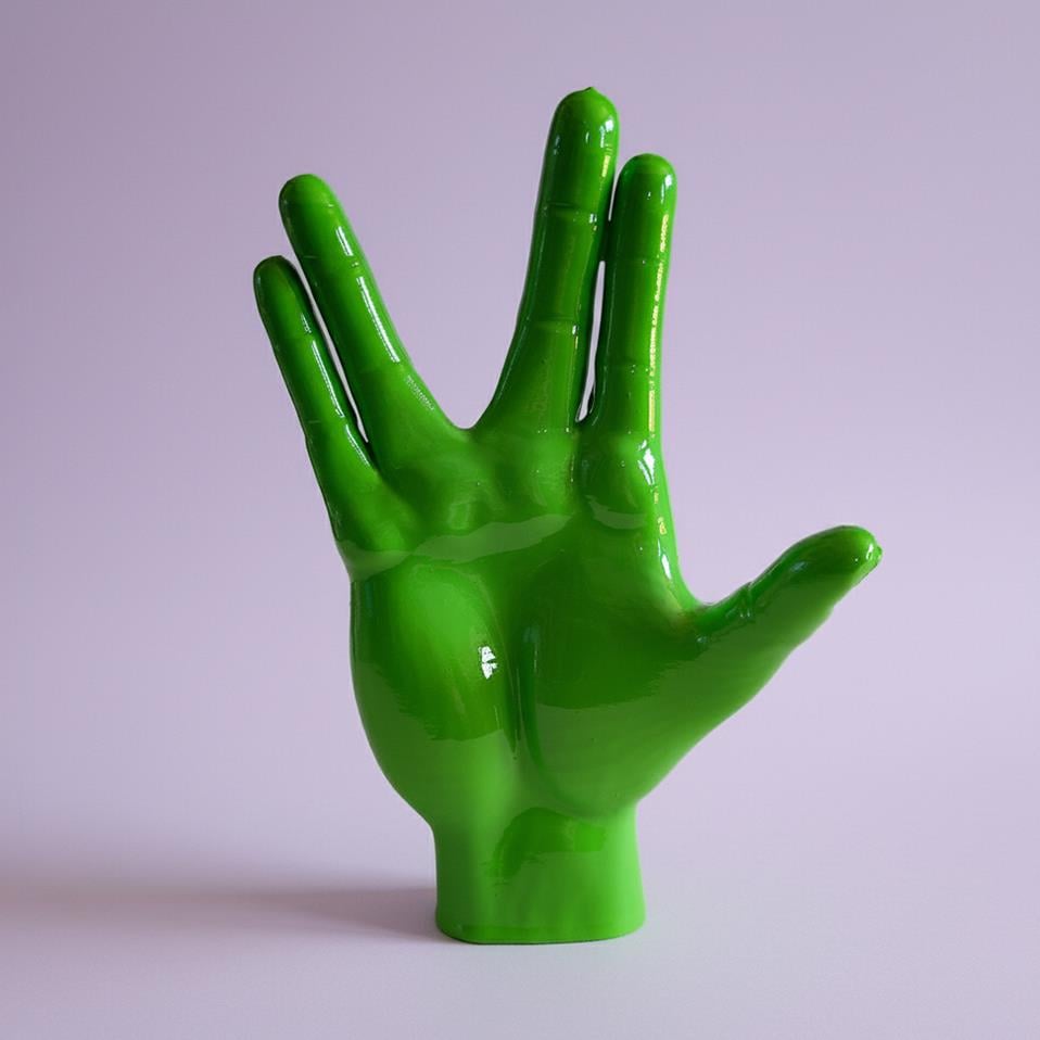 Spock El Figürü | Lime Yeşili