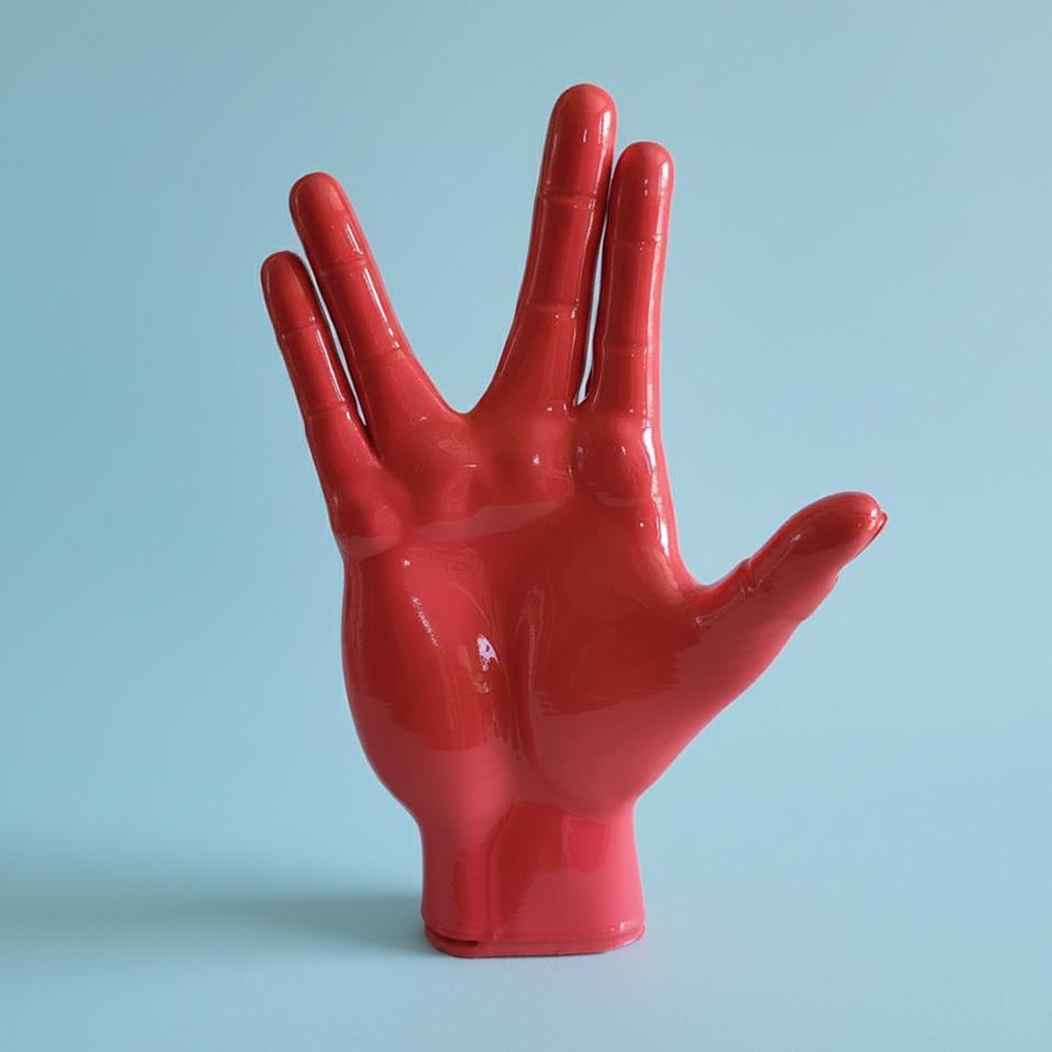 Spock El Figürü | Pembe
