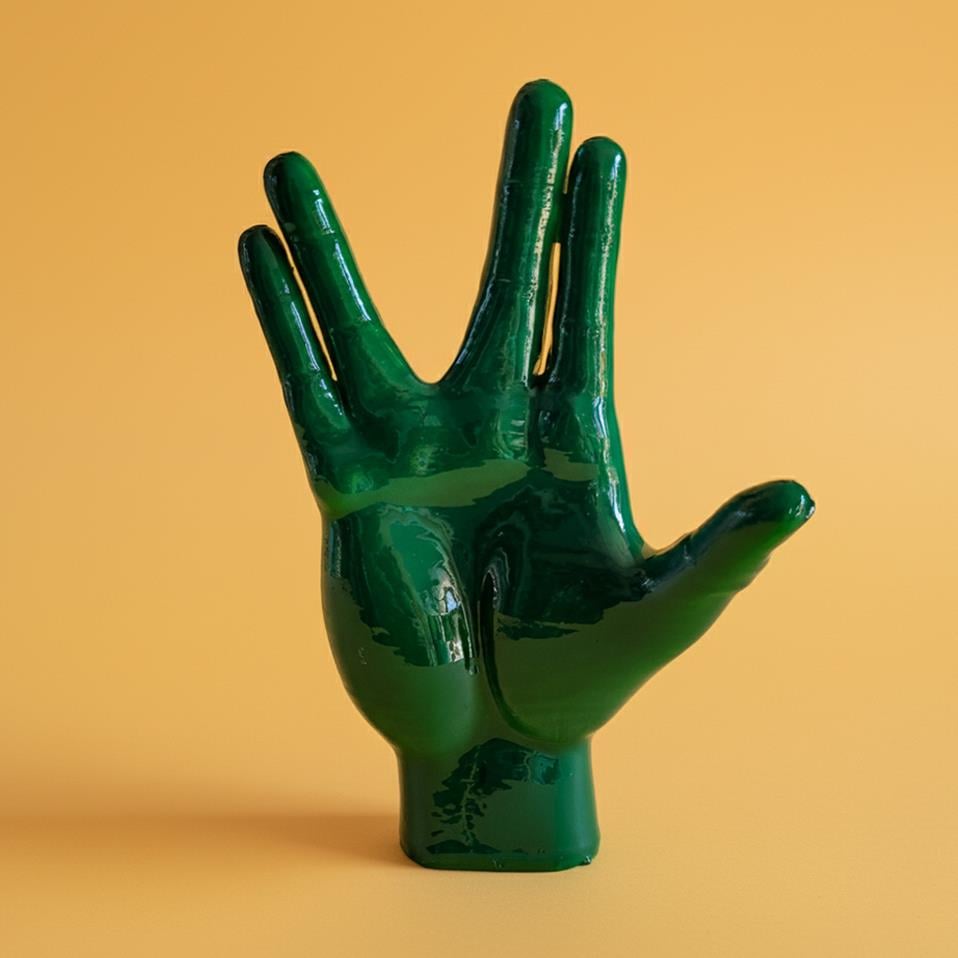 Spock El Figürü | Zümrüt Yeşili