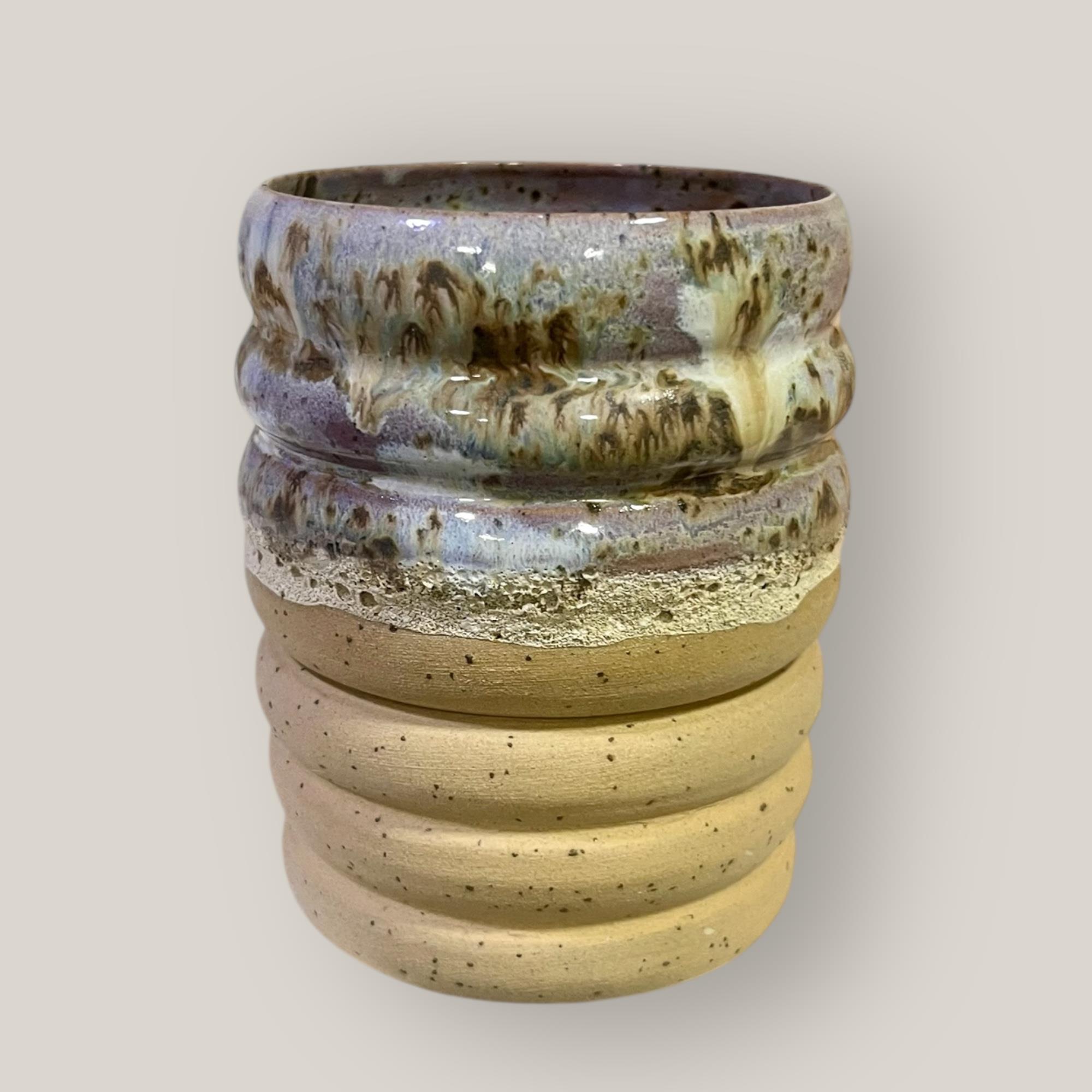 Stoneware Lavendel Bardak