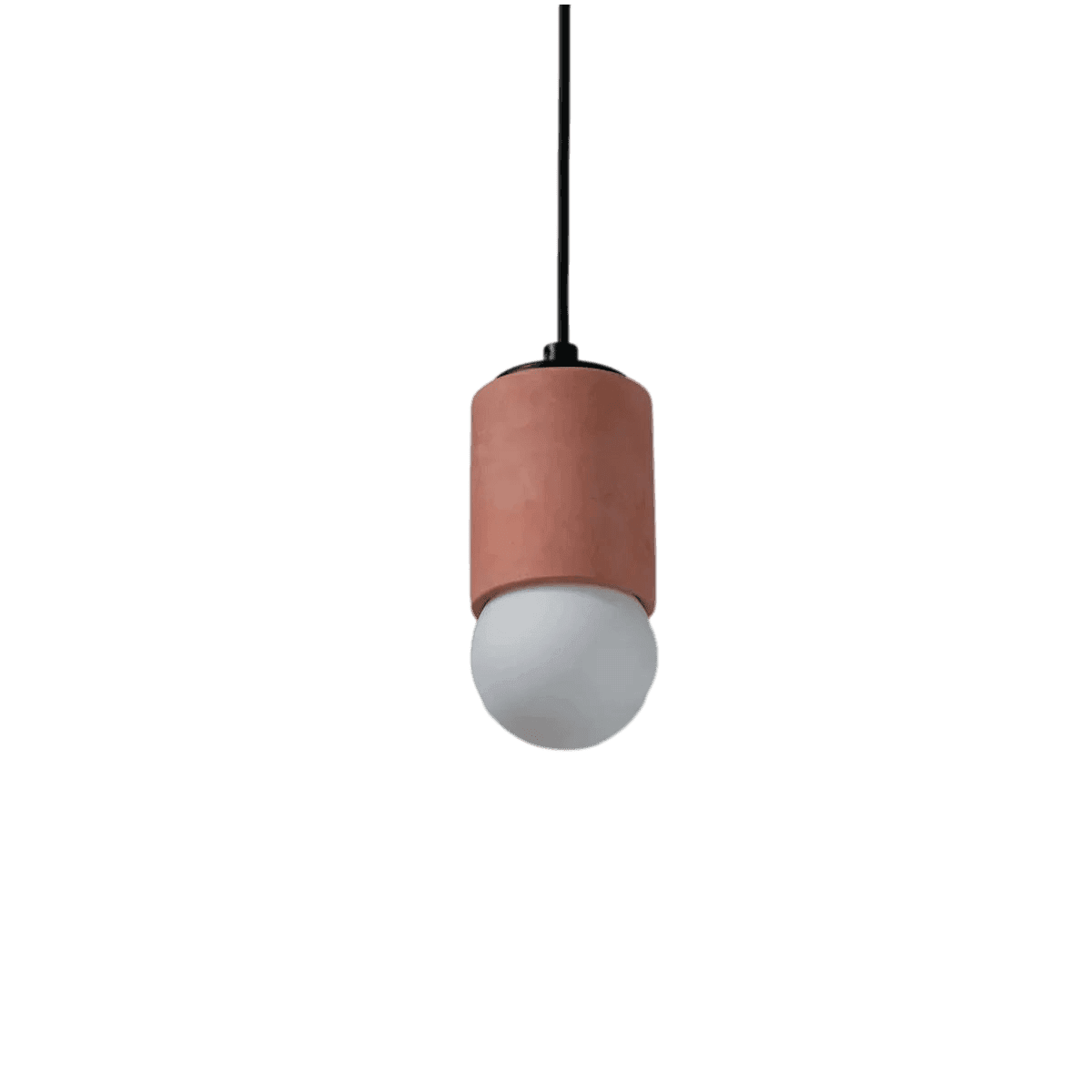 Terracotta Silindir Tavan Aydınlatma