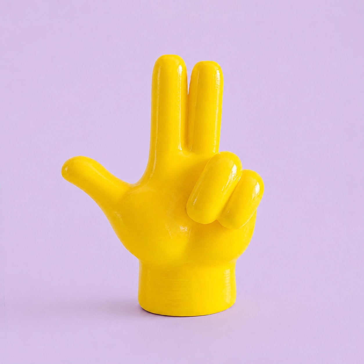 The Pew Pew Hand | Sarı