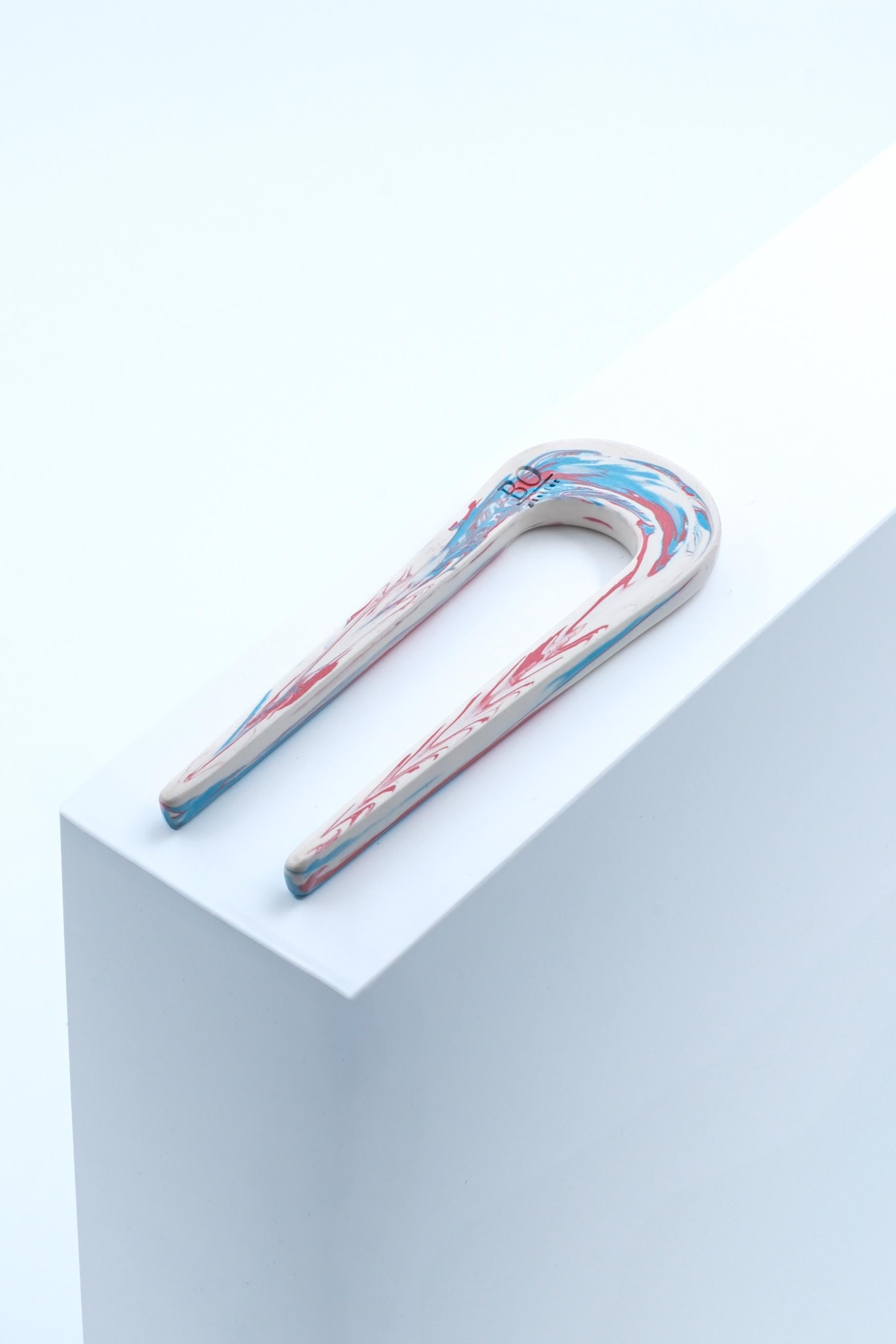 Unicorn Porselen Hair Pin