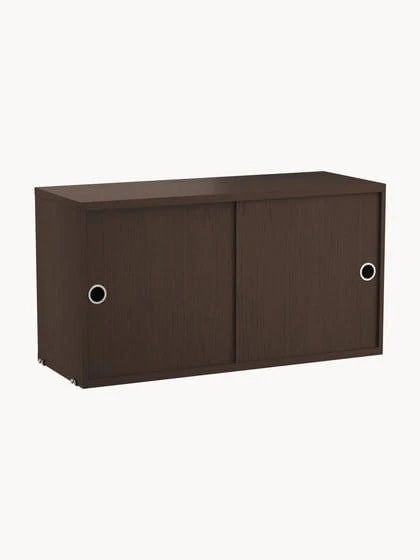 Velotti Sürgülü Kapaklı Dolap 78x30 cm