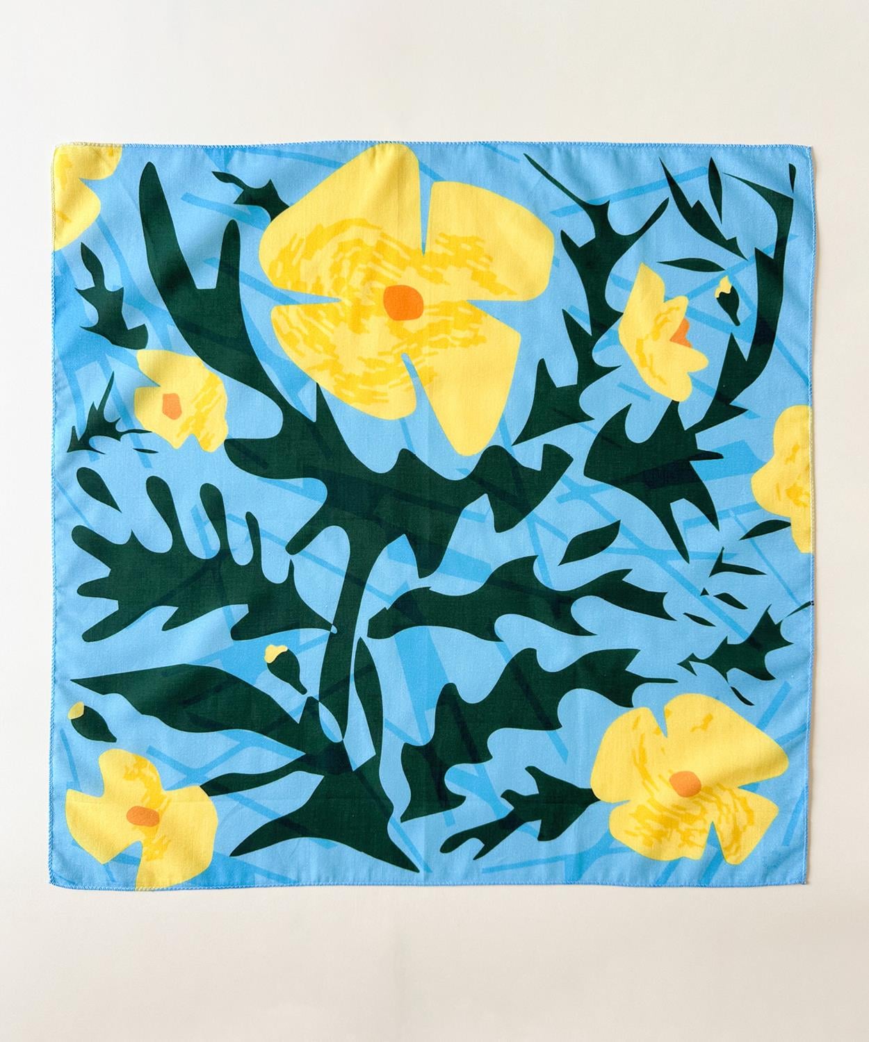 Yellow Poppins Bandana / Eşarp