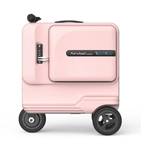 AirWheel SE3T Elektrikli Binilebilir Scooter Valiz - Pembe