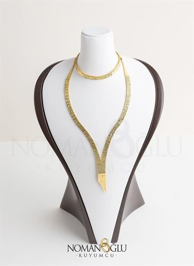 22 Ayar Taşsız Su Yolu Set