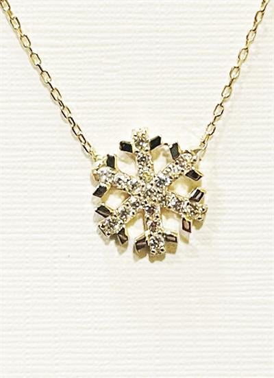 KAR TANESİ KOLYE UCU