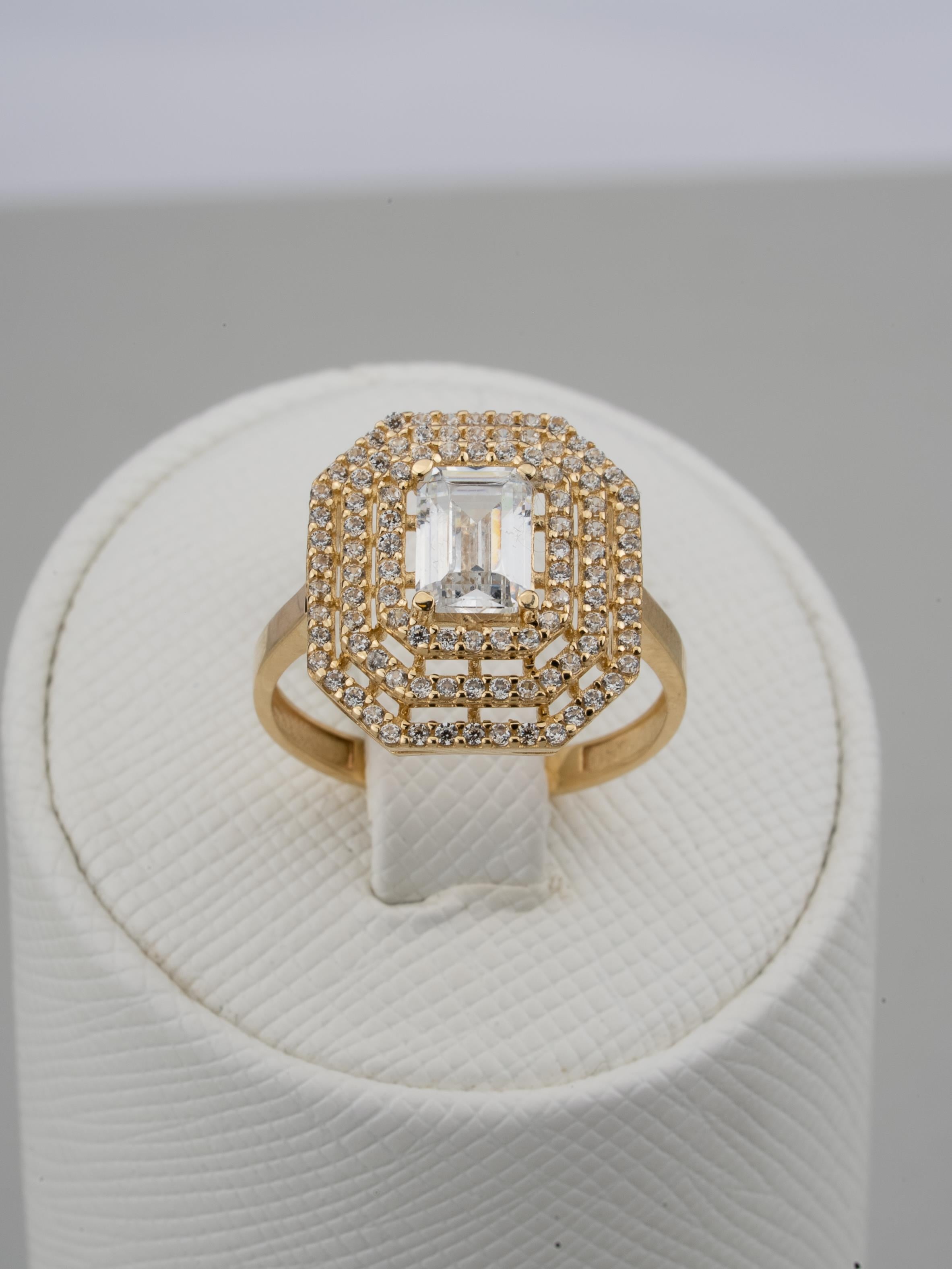 14 Ayar Baget Yüzük