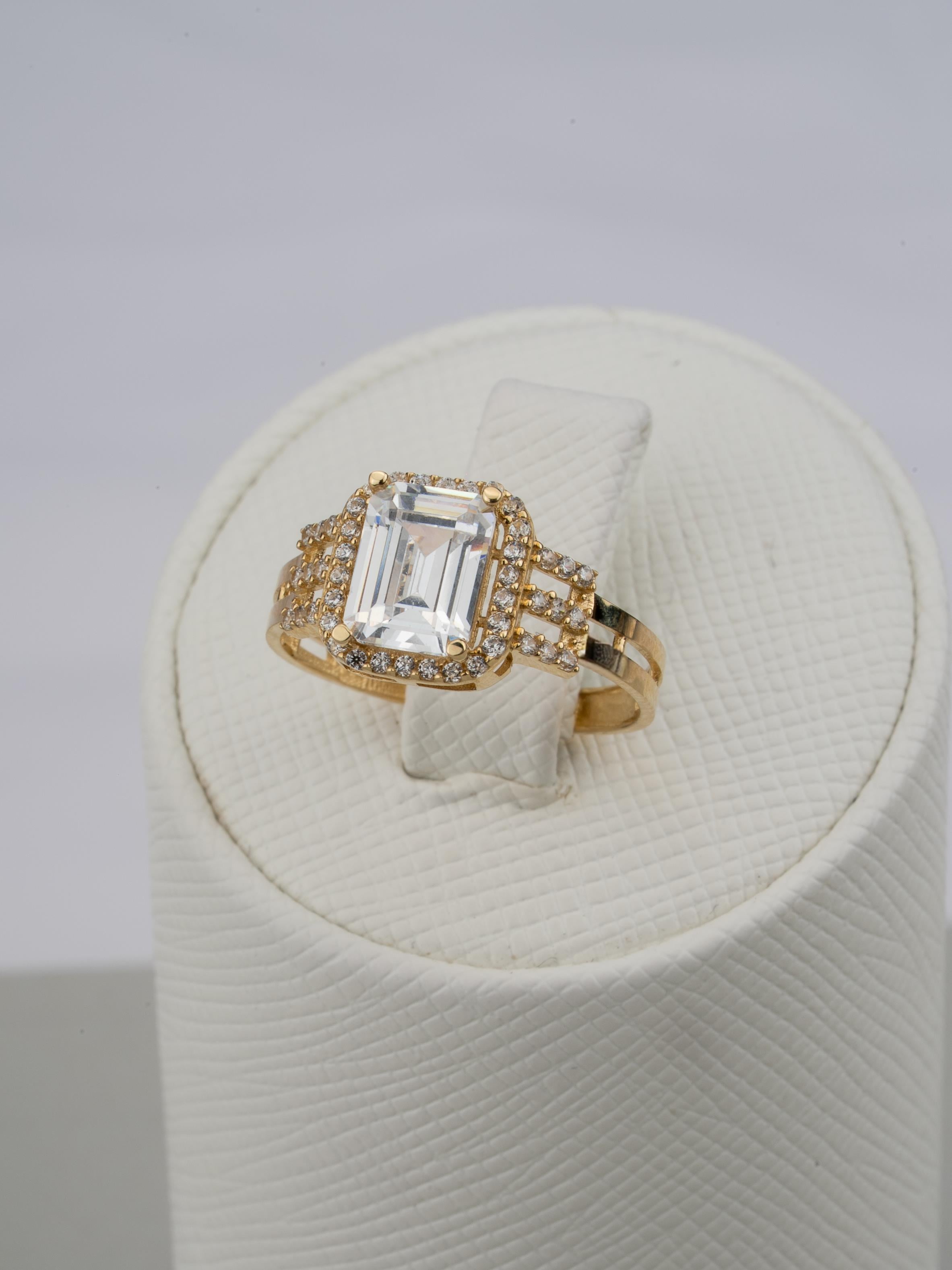 14 Ayar Baget Yüzük