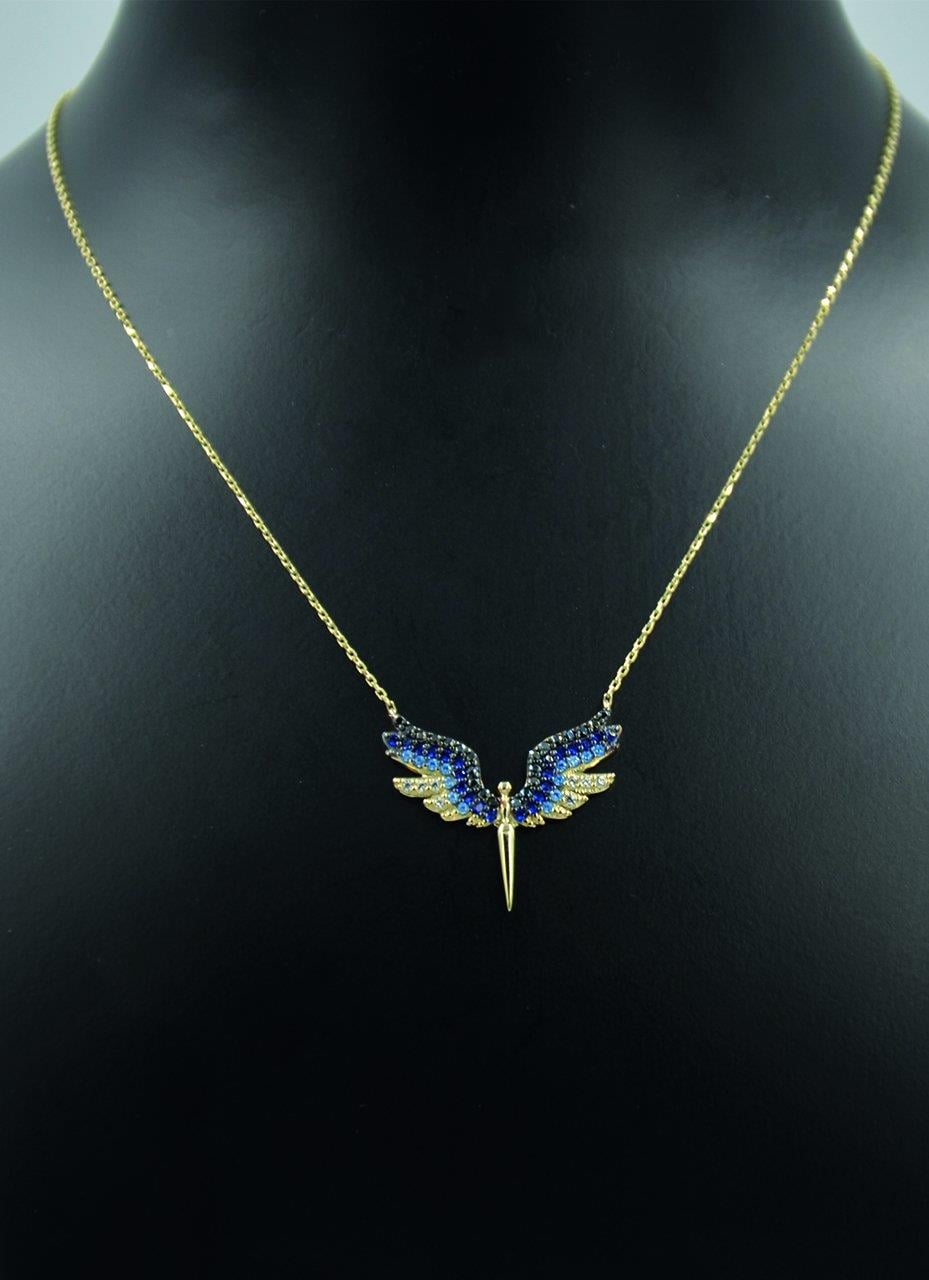 Anka Kuşu Kolye 14 Ayar