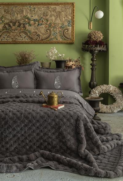 AP C.K. YATAK ÖRTÜLÜ SET  SILVERFOX GRAY - YATAK ORTUSU