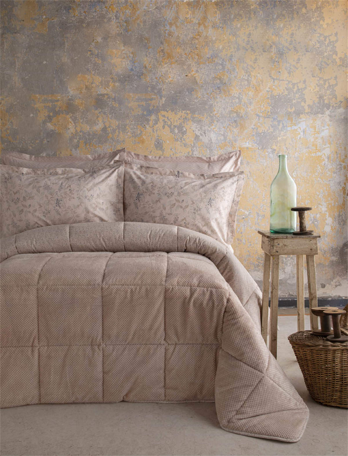 Apricitas Home Elis Pembe Çift Kişilik Softly Uyku Seti