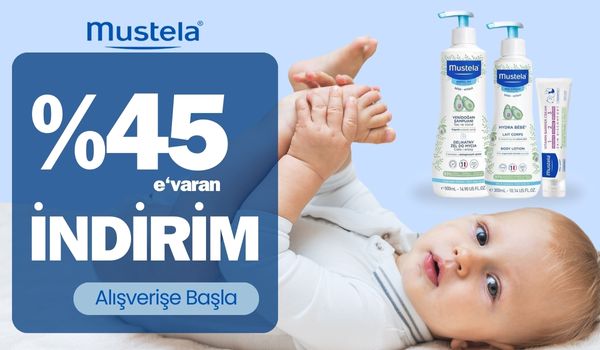 Mustela Bebek Ürünlerinde İndirim