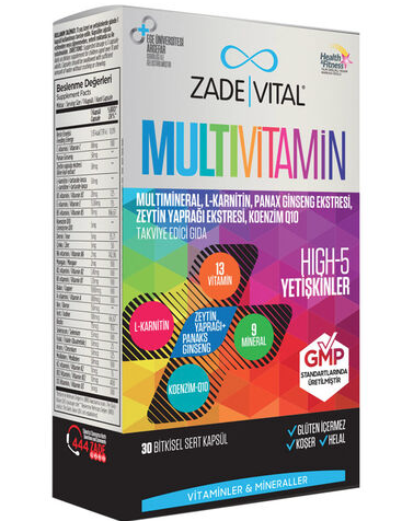 Zade Vital Multivitamin 8690712026263
