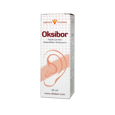 Abfen FarmaAbfen Oksibor Kulak Çevresi Dezenfekte Solüsyonu 30 ml