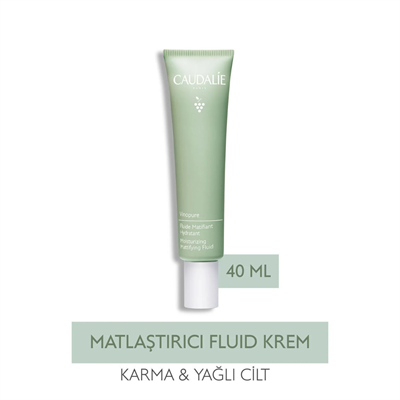 CaudalieCaudalie Vinopure Fluide Matifiant Hydratant - Akne Karşıtı Matlaştırıcı Krem 40 ml