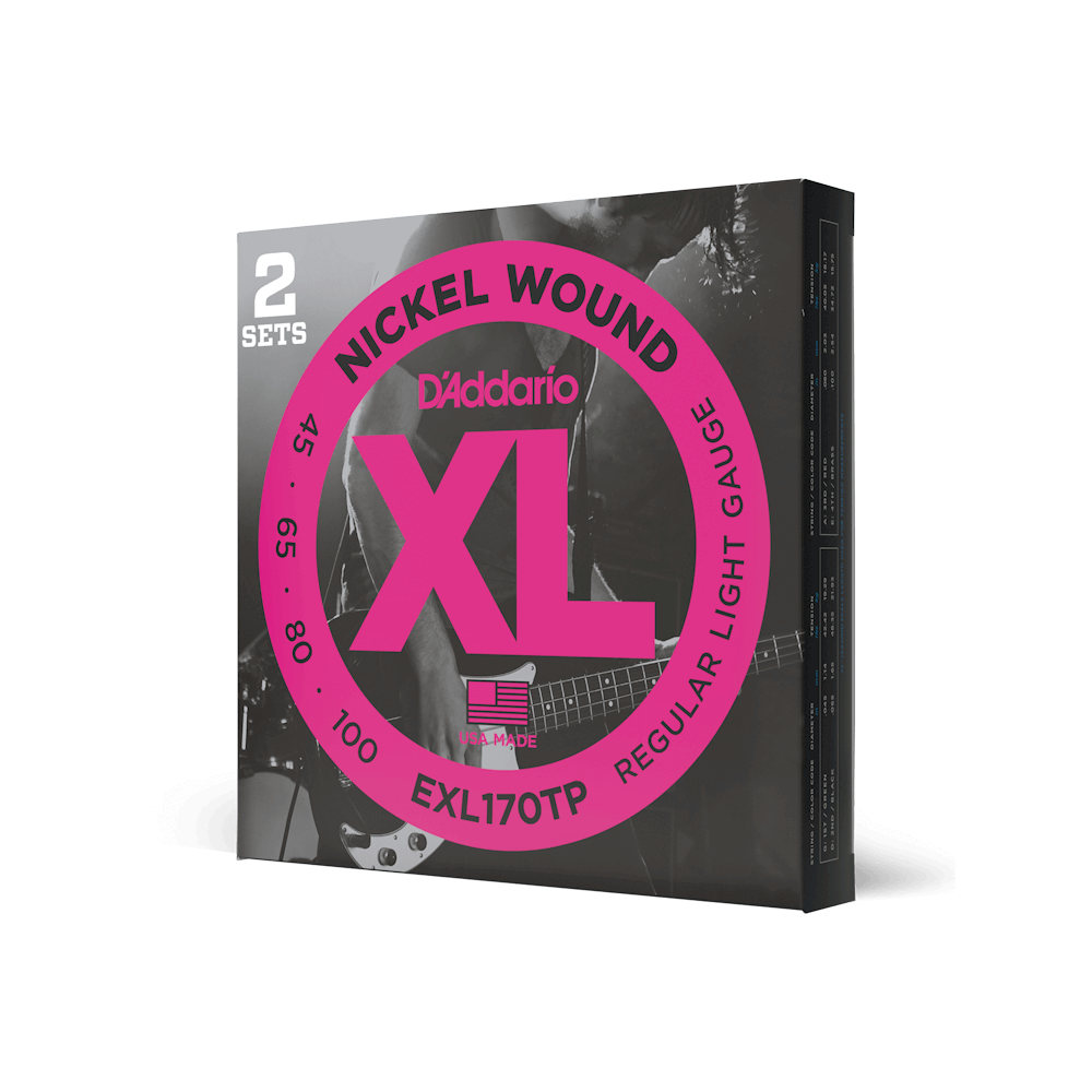 DADDARIO EXL170TP BASS GİTAR TEL SETİ , XL, 45-100