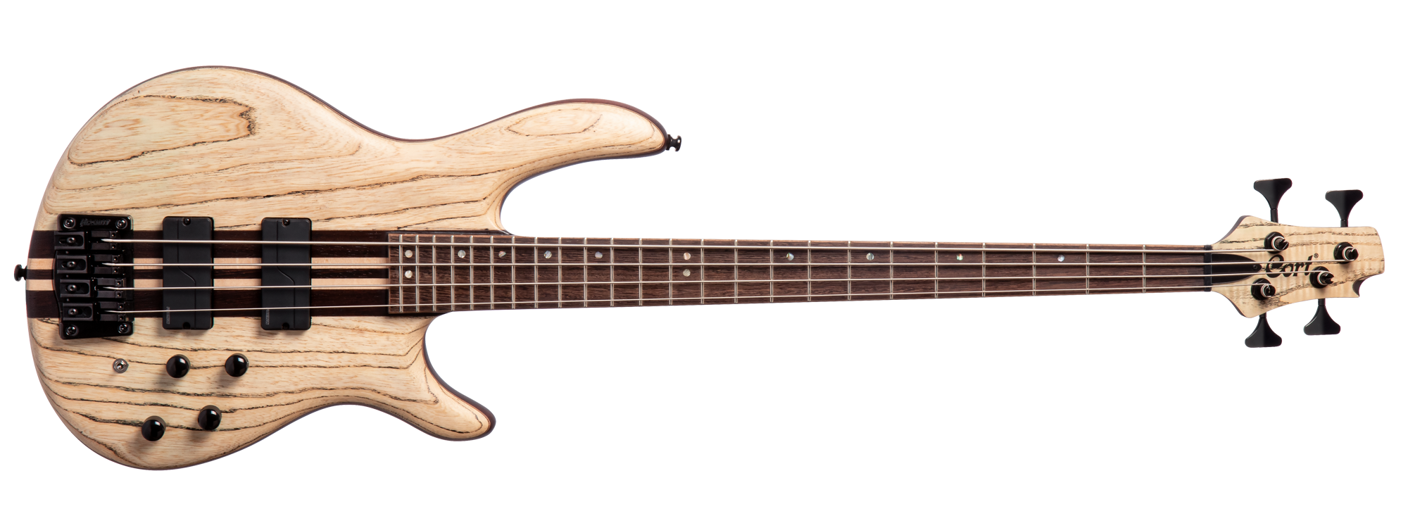 CORT A4 ULTRA ASH ENB BASS GİTAR ,ÇANTALI, 4 TELLİ