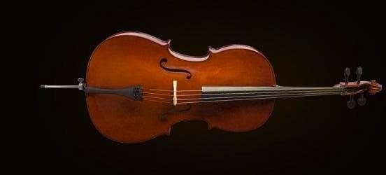 CELLO 4/4 SCALE +KILIF+YAY, KARARTILMI? AK