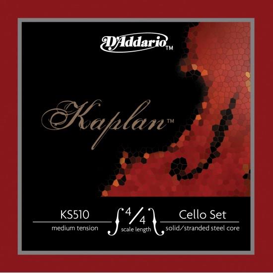 CELLO TEL SET?, KAPLAN, 4/4 SCALE, MEDIUM TENSION,