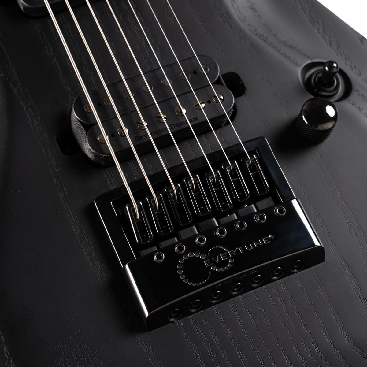 CORT KX707 EVERTUNE OPBKW ELEKTRO GİTAR, 7 TELLİ, OPEN PORE BLACK, ÇANTALI