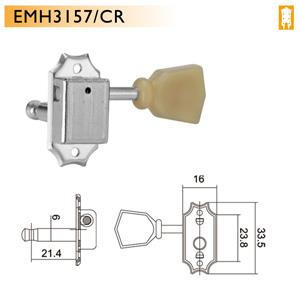 ELEKTRO G?TAR BURGUSU, 6'LI SET, 3 SA?+3 SOL, KROM