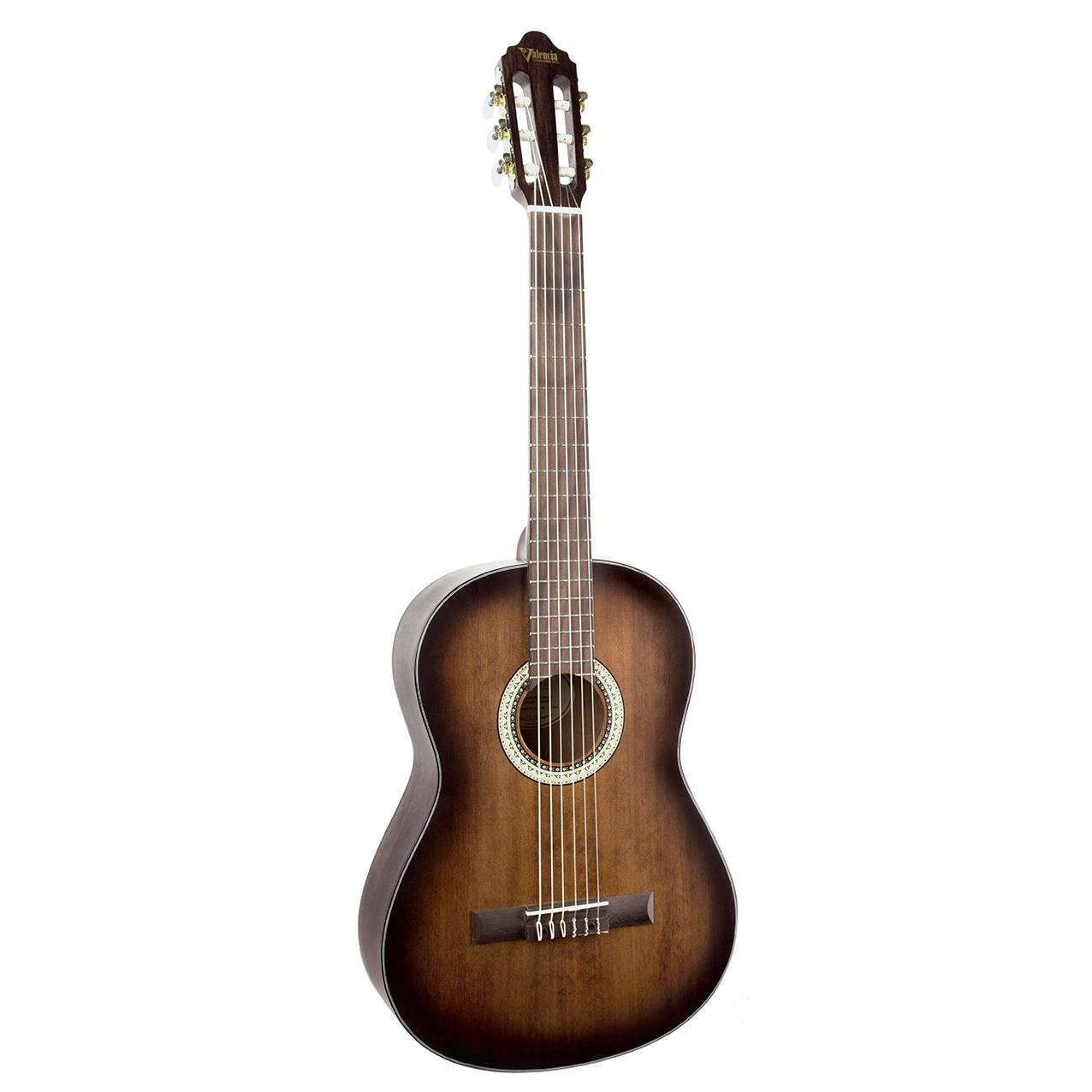 VALENCIA VC404HSB KLASİK GİTAR, 4/4, HISTORIC SUNBURST MAT